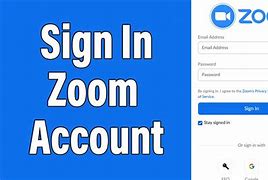 Image result for Zoom Meeting Account