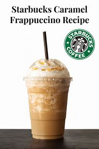 Image result for Starbucks Caramel Ribbon Crunch Frappuccino