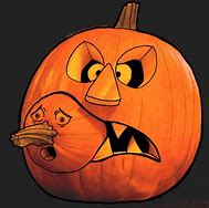 Image result for Funny Cartoon Faces Carved Pumpkin