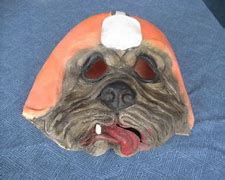 Image result for Cleveland Browns Dog Mask