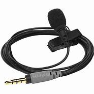 Image result for Lavalier Lapel Microphone
