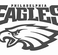 Image result for Black Philadelphia Eagles Logo