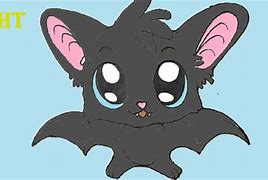 Image result for Cute Bat Ears Drawing