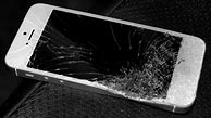 Image result for iPhone Broken Screen Black Splodges