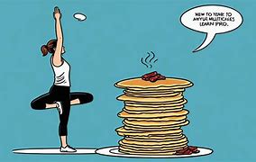 Image result for Broken New Year Resolution Funny Cartoon