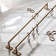 Image result for Brass Oval Hanging Rail