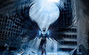 Image result for Dark Theme Angel Wallpaper