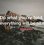 Image result for Do What You Are Told