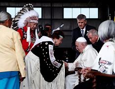 Image result for Pope Francis in Canada