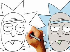 Image result for Rick Glitch Drawing