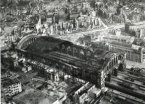 Image result for Berlin Train Station 1945