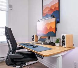 Image result for Office Desk with Laptop