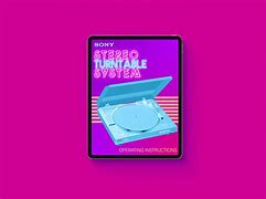 Image result for Vintage Sony Turntable