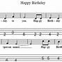 Image result for Happy Birthday Flute Notes