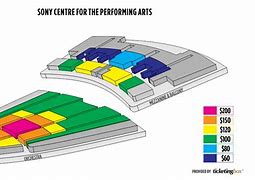 Image result for Sony Centre Toronto Seating-Chart