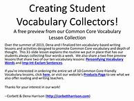 Image result for Vocabulary Cards Collecting Templet