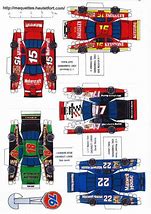 Image result for NASCAR Paper Models Cars