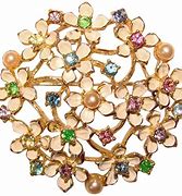 Image result for Dynel Flower Pin Brooch
