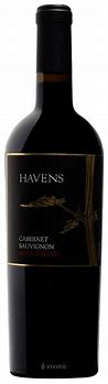 Image result for Havens Cabernet Sauvignon Napa Valley