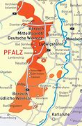 Image result for Pfalz Wine Region Map