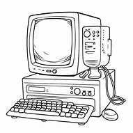 Image result for Computer Drawing Outline PNG