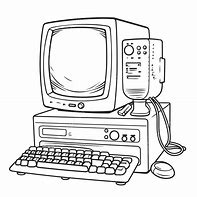 Image result for Computer Cartoon Drawing