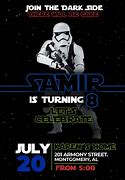 Image result for Star Wars Birthday Invite
