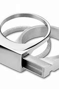 Image result for Stainless Steel Signet Ring