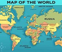 Image result for Map of Different Countries