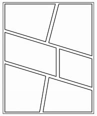 Image result for Comic Book Panel Template