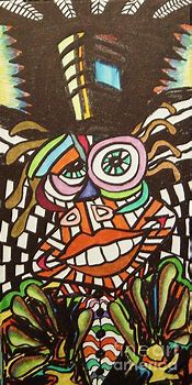 Image result for Psychadelic Clown Art