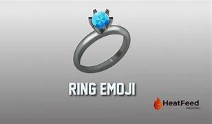 Image result for Um Wedding Ring Emoji