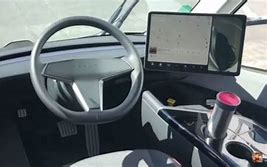 Image result for Tesla Semi Truck Cabin