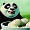 Image result for Panda Bear Eating Bamboo