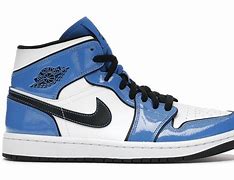 Image result for Air Jordan 1 Signal Blue