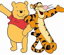 Image result for Pooh Bear and Tigger