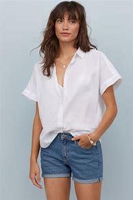 Image result for Button Down Shirt Outfit Women