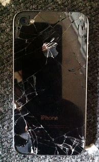 Image result for Smashed iPhone 4