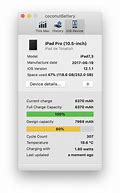 Image result for Battery Capacity iPad