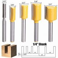 Image result for Router Bits 1 4 Shank