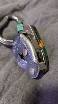 Image result for Belay Device Locking Carabiner