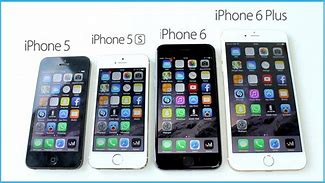 Image result for Difference W iPhone 6 and iPhone 5