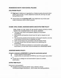 Image result for Cell Phone Policy Template for School