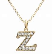 Image result for Z Initial Necklace