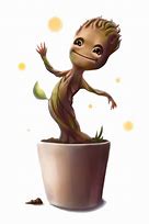 Image result for Girly Baby Groot Drawing