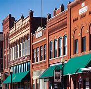Image result for Downtown Buildings in Small Cities