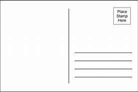 Image result for 5X7 Postcard Mailing Template