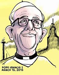 Image result for Pope Francis Cartoon