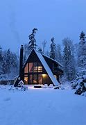 Image result for Wooden Cabin Winter