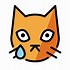 Image result for Sad Cartoon Cat Emojis